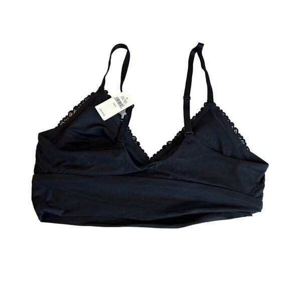 Aerie AE Paradise Lace Lightly Padded Triangle Bra Bralette Size Small - Picture 3 of 8